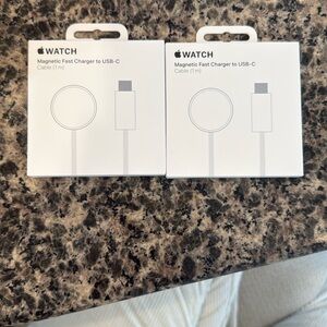 Apple Magnetic Fast Charger with USB-C - White (2 units)